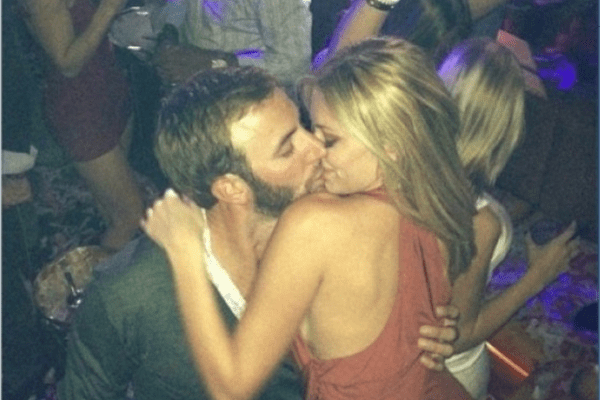 paulina-gretzky-dustin-johnson-kiss