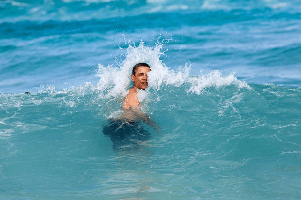 Barack Obama, Tom Hanks,Oprah Winfrey,Bruce Springsteen on a thrilling vacation