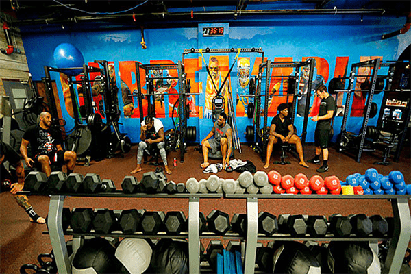 Jay Glazer's private gym