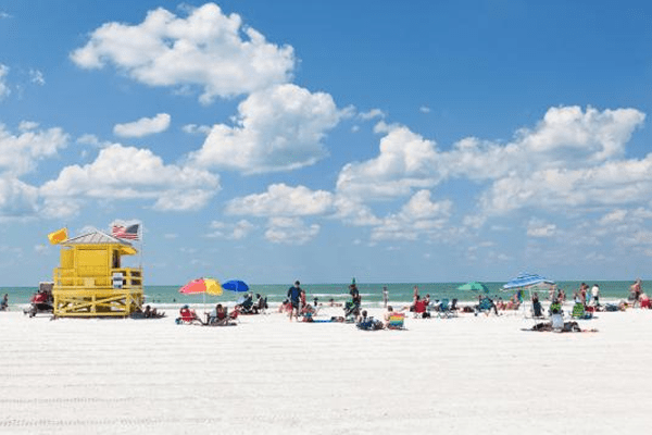 Siesta Beach, Sarasota, Florida
