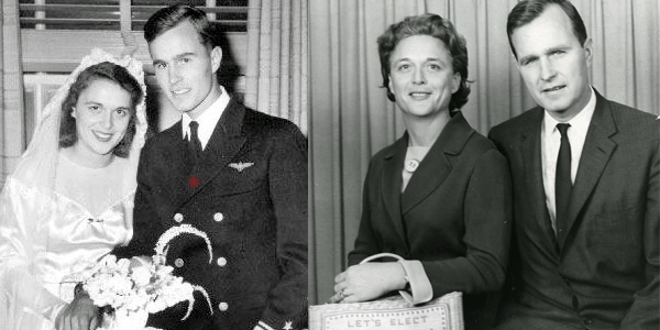 George W. Bush and Barbara Bush