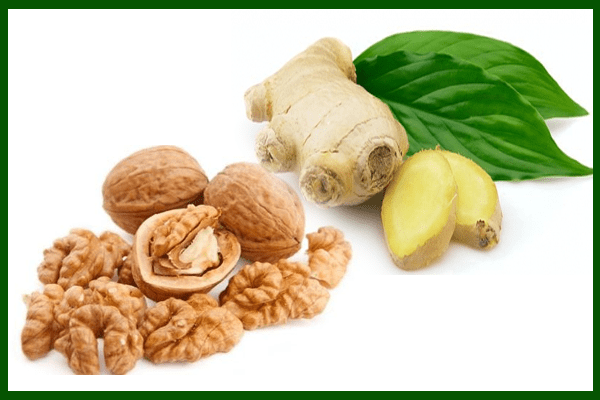 Ginger and Walnuts To Cure Asthma