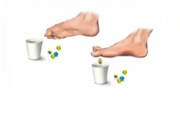 Grabbing Marbles with Your Toes