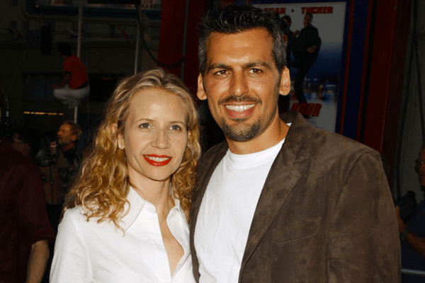 Oded Fehr with wife Rhonda Tollefson