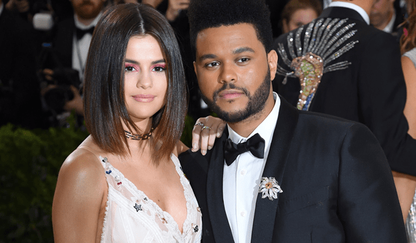 Selena Gomez with ex-boyfriend Abel Makkonen,”The Weeknd”