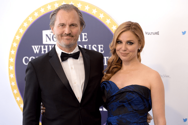 Cara Buono with her husband Peter Thum