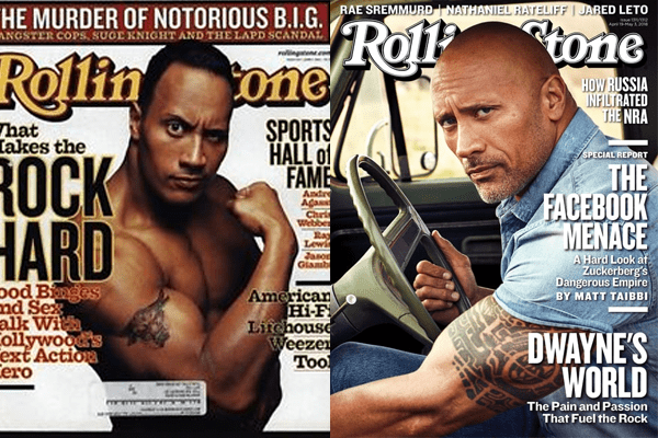 Dwayne Johnson Magazine Cover