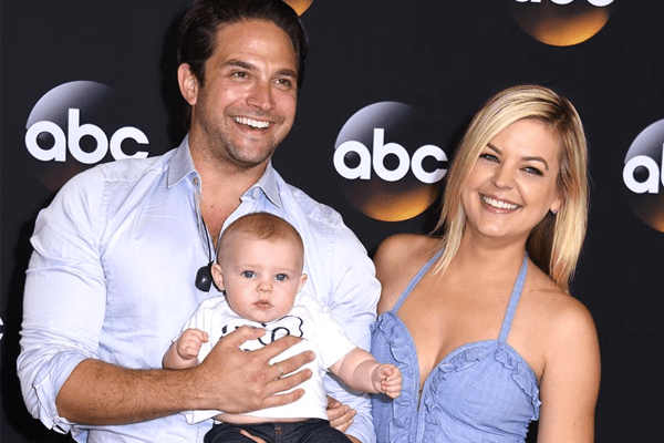 Kirsten Storms with husband Brandon Barash and daughter Harper