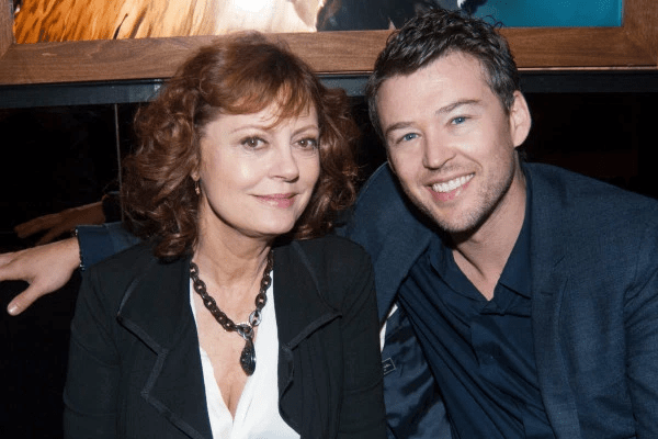 Susan Sarandon and Jonathan Bricklin