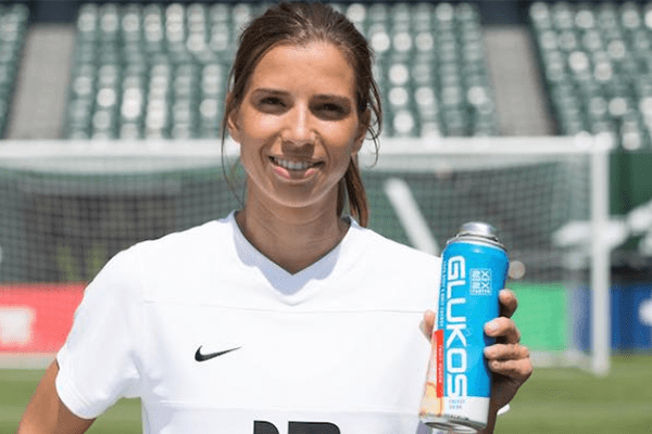 Tobin Heath supporting Gulkos