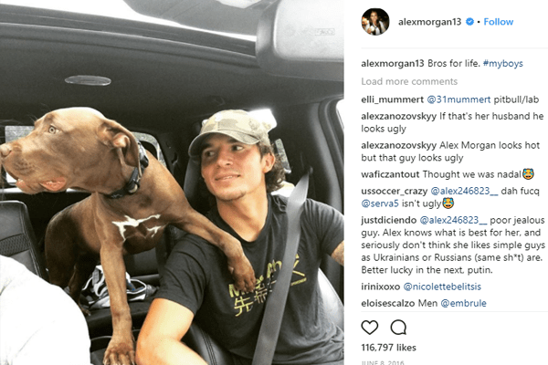 Is Alex Morgan Engaged or dating somebody? Still with Servando Carrasco?