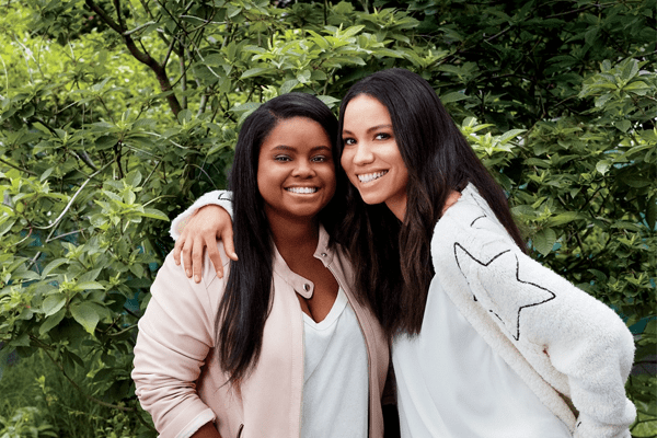 Hydeia Broadbent and Jurnee Smollett