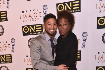 Jussie with mother Janet