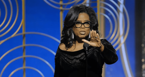 Oprah Winfrey reacts to Donald Trump news