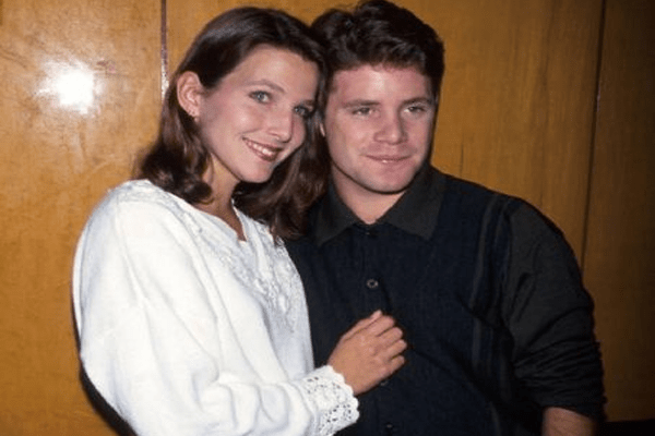 Sean Astin's Wife Christine Astin, and Sean Posing.