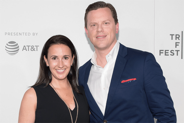 Willie Geist’s wife Christina since 2003 with two children