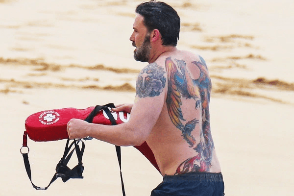 Ben Affleck's tattoo