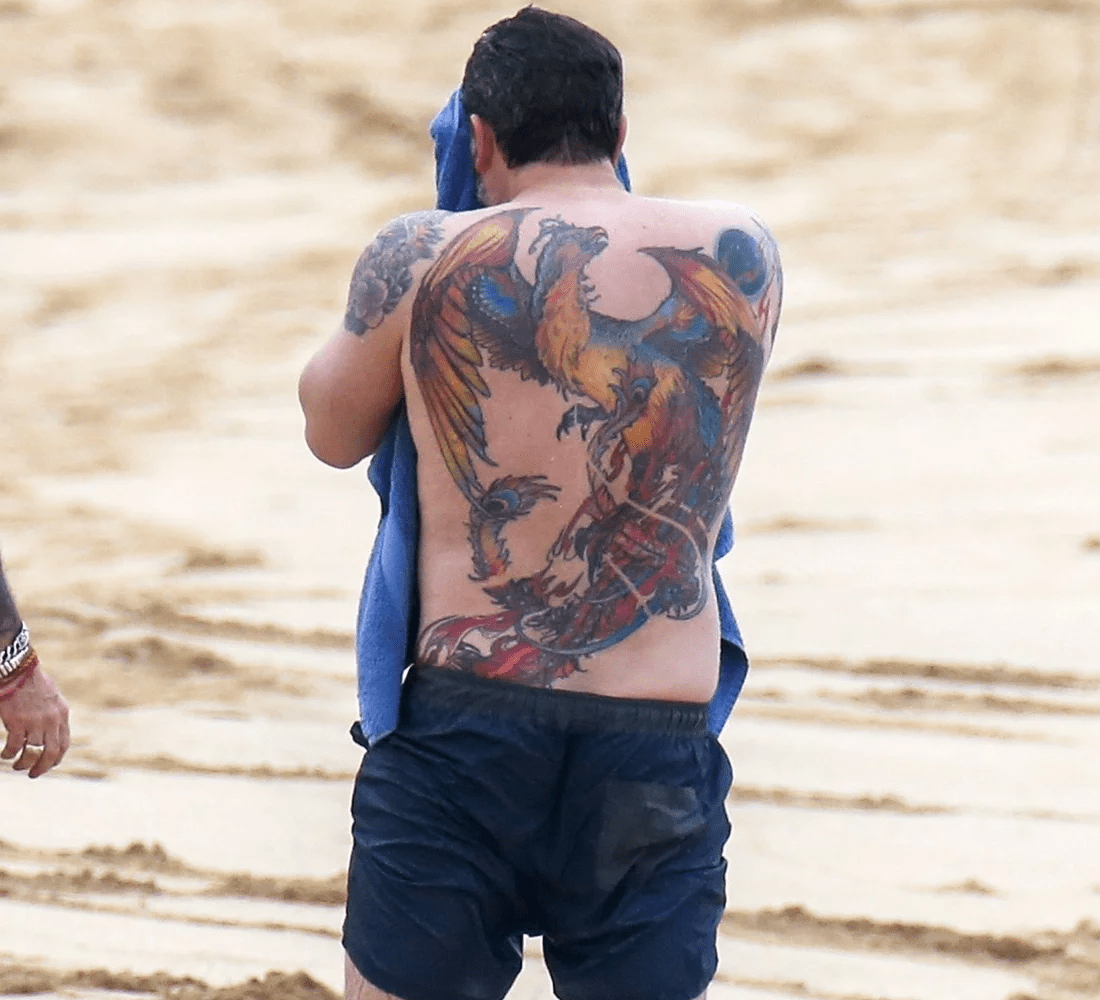 Ben Affleck's tattoo