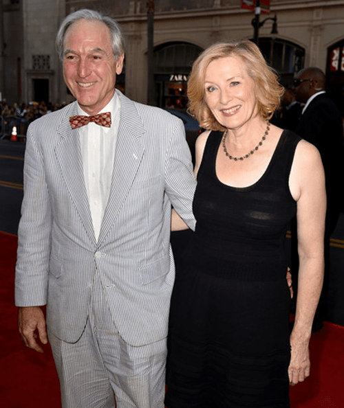 Frances Conroy with husband Jan Munroe