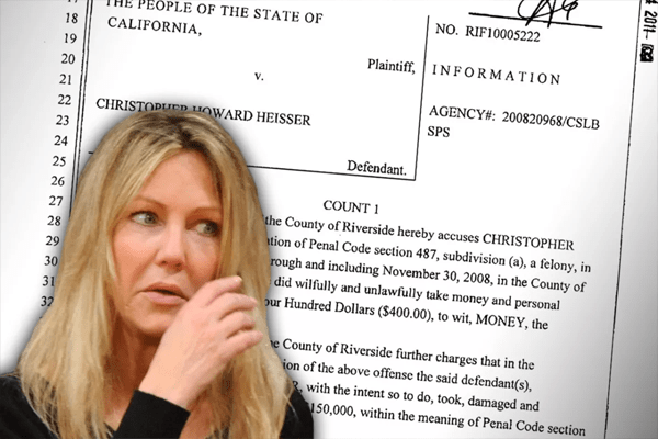 Heather Locklear criminal charge.