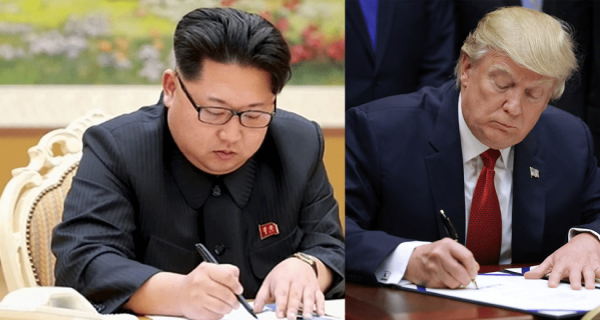 Trump meeting Kim Jong Un