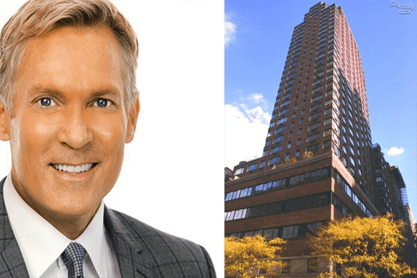 Sam Champion's net worth's include his house.