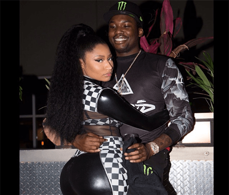 nicki minaj with meek on instagram