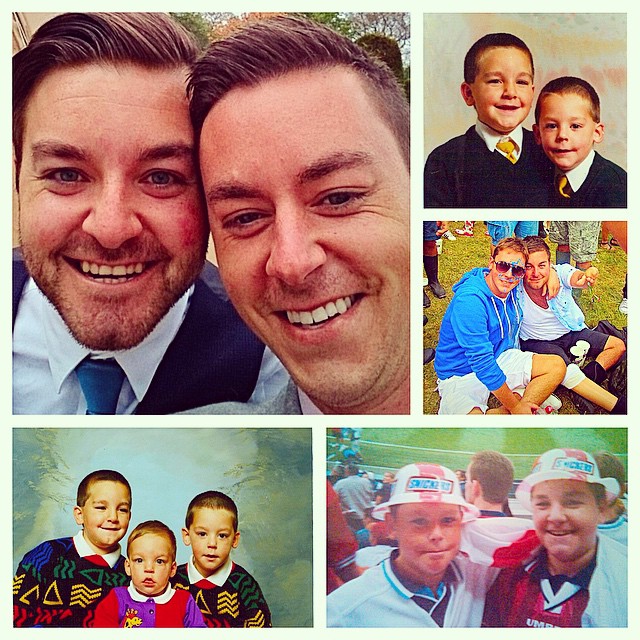 Alex Brooker brothers Ashley Brooker