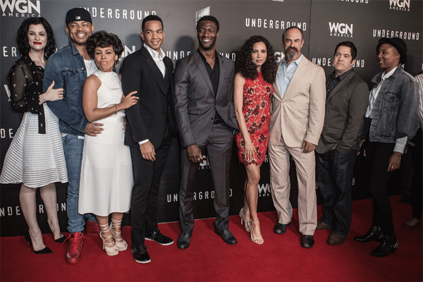 Amirah Vann with the team Underground