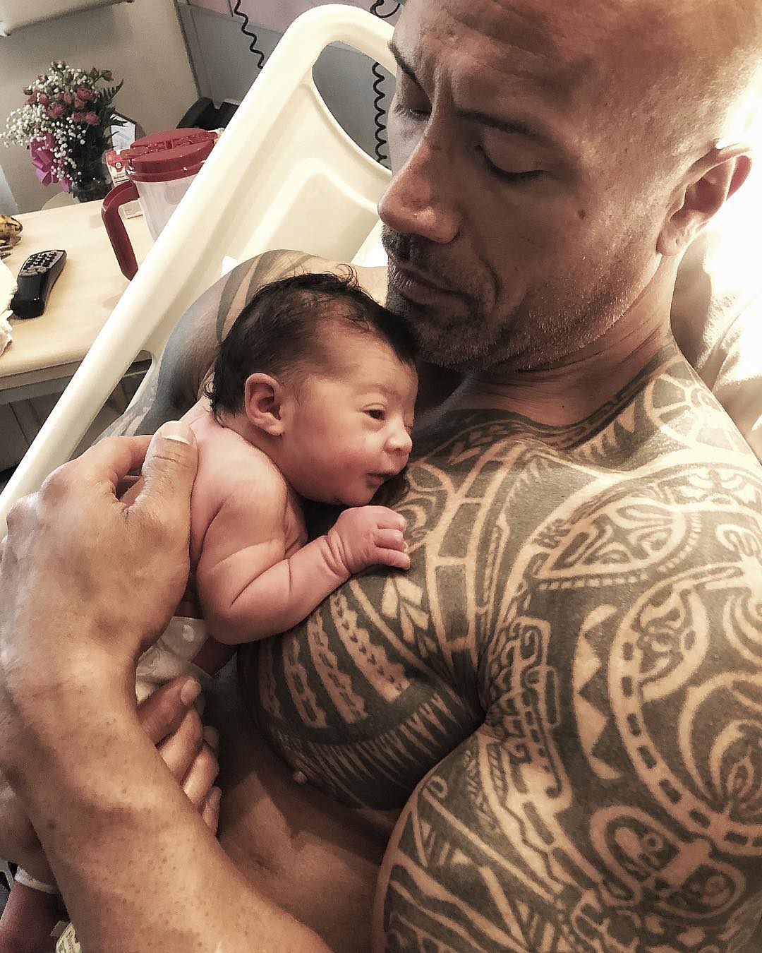 The Rock's daughter