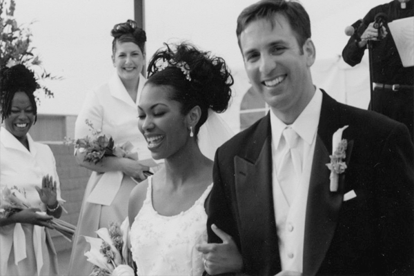 Harris Faulkner wedding Images.