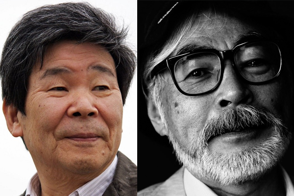 Isao Takahata and Hayao Miyazaki 