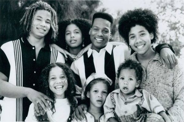 Jazz Smollett with her siblings on sitcom On Our Own