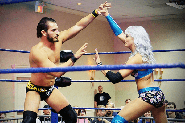 Johnny Gargano and Candice LeRae