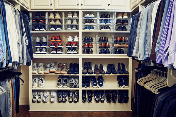 Murray's organized closet