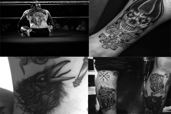 Tattoos of Aleister Balck