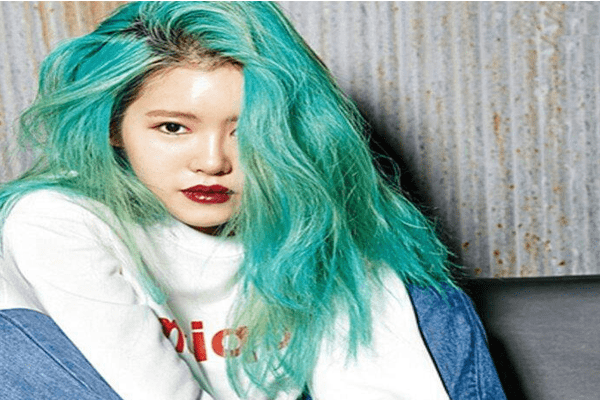 A picture of the K-Pop Star Shin Suran a.k.a Suran