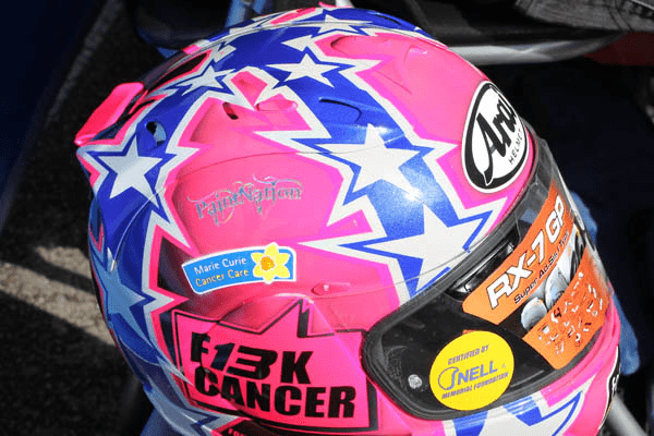 Lee Johnston's Helmet