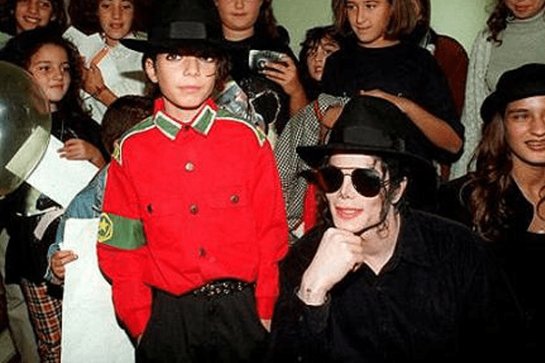 Michael Jackson and Omer Bhatti