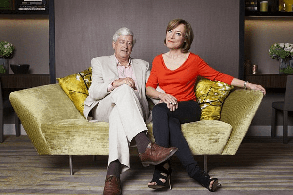 A picture of Paul Woolwich & his wife Sian Williams