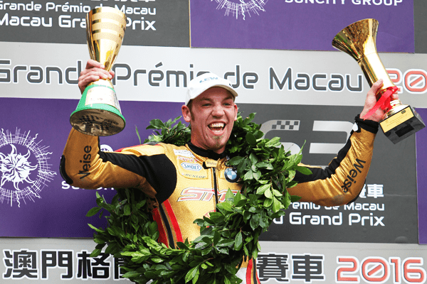 Peter Hickman Macau Win