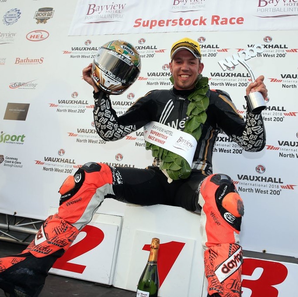 Peter Hickman wins his first North West 200 