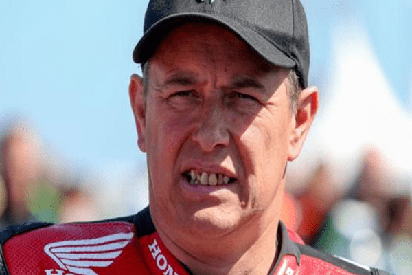 A closeup picture of Moto Enthusiast John McGuinness