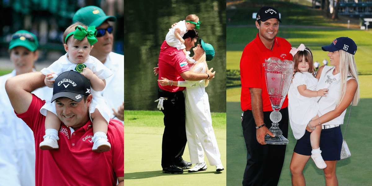 Patrick Reed and Justine Karain Daughter Windsor Wells