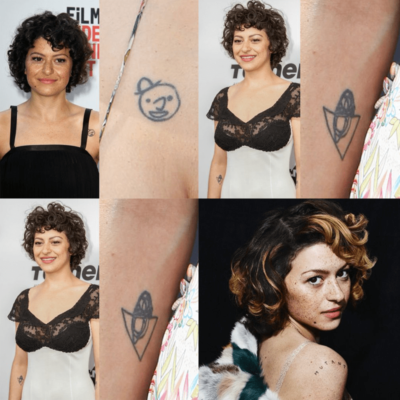 Alia Shawkat Tattoos and Meaning 