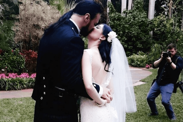 Drew McIntyre Kaitlyn Frohnapfel wedding