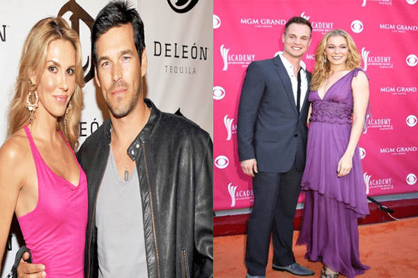 Eddie Cibrian & Brandi Glanville , LeAnn Rimes with husband Deann