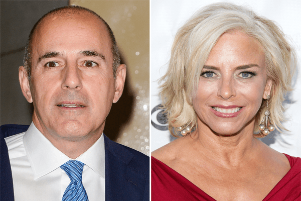 Nancy Alspaugh and Matt Lauer