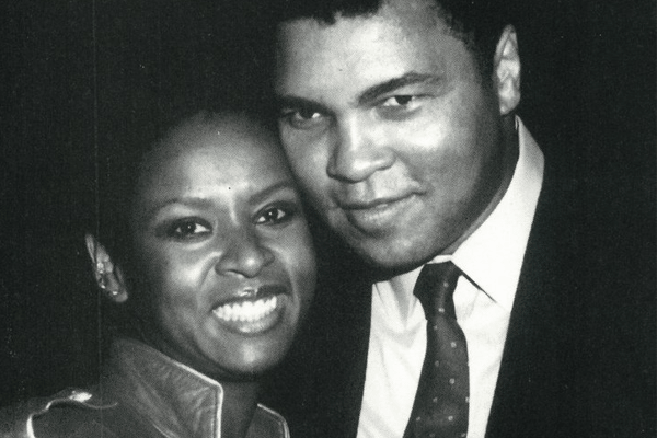 Robin Quivers and Muhammad Ali