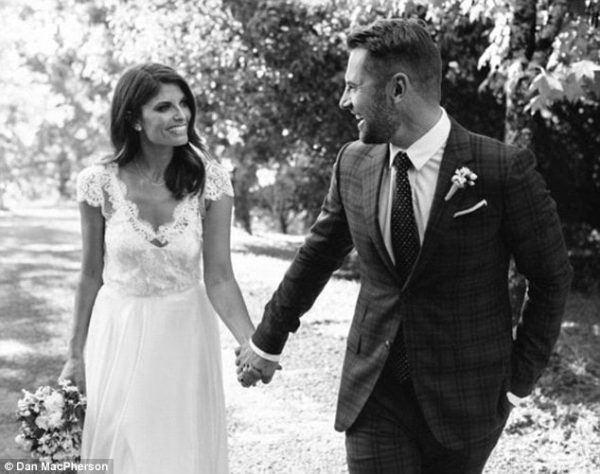 Zoe Ventoura and Daniel MacPherson